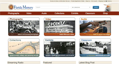 Desktop Screenshot of floridamemory.com